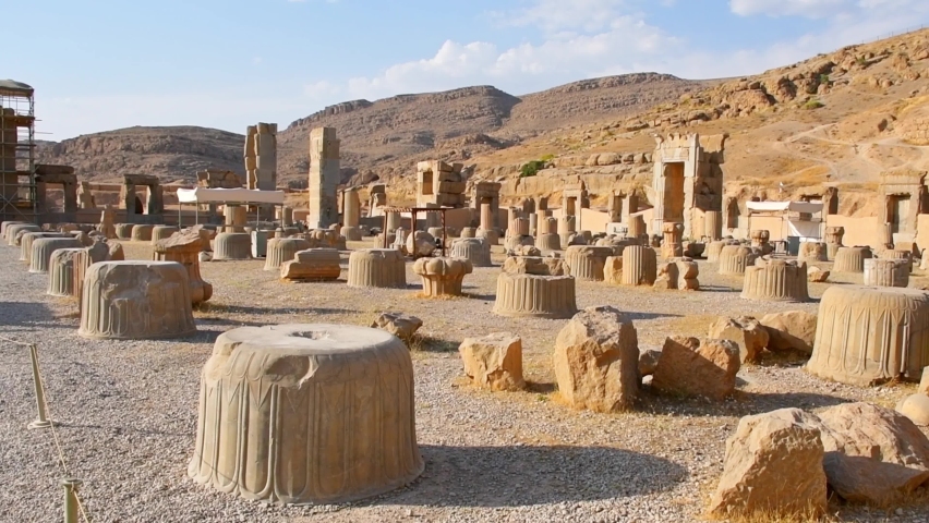 Persepolis, Old Persian: Pārsa - was the ceremonial capital of the Achaemenid Empire (ca. 550–330 BCE). It is situated 60 km northeast of the city of Shiraz in Fars Province, Iran