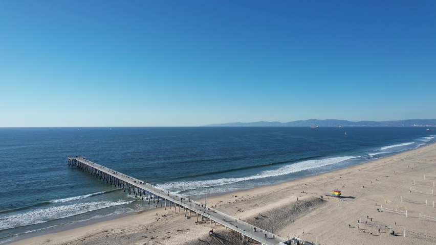 Long Beach in Los Angeles, California.