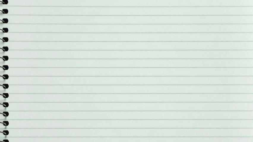 A mind map drawn and written on lined paper in a notepad with ideas Royalty-Free Stock Footage #1091837077