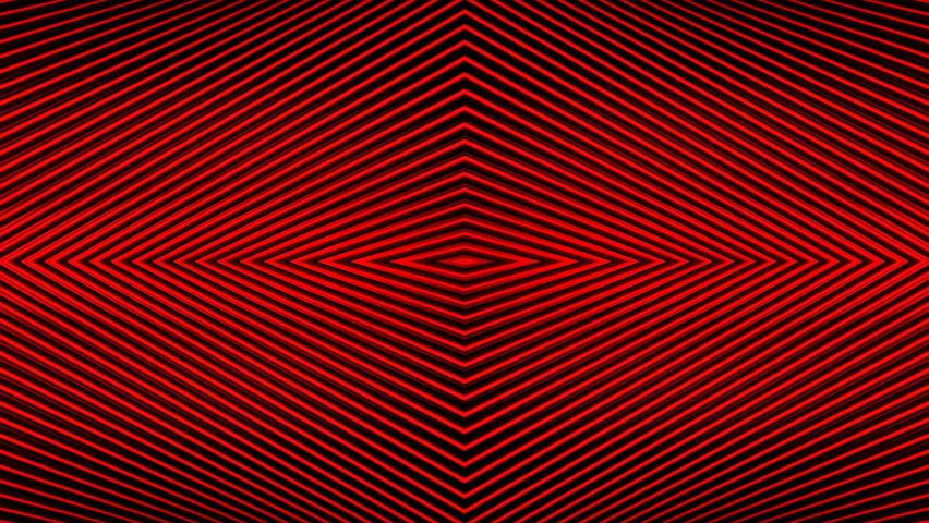 Abstract motion background with red screen and optical illusion effect, seamless loop. Motion. Tv noise effect with lines moving to the screen center. Royalty-Free Stock Footage #1091877927