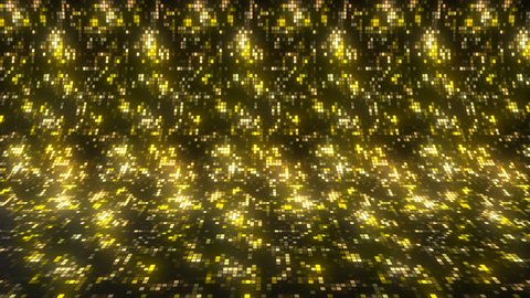 Abstract Digital Data Background Glowing Particles Stock Footage Video ...