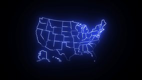 united states of america highlight background cartography design silhouette graphic - Powered by Shutterstock - Get 15% off with code: PIKWIZARD15