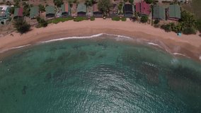 Drone captured 4K aerial footage of Montones and Jobos Beach in Isabela, Puerto Rico