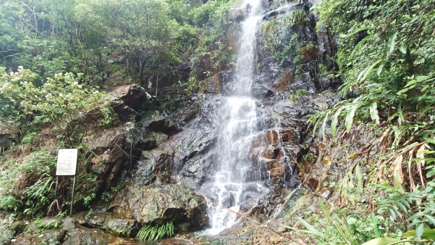 4K Waterfall in Hong Kong