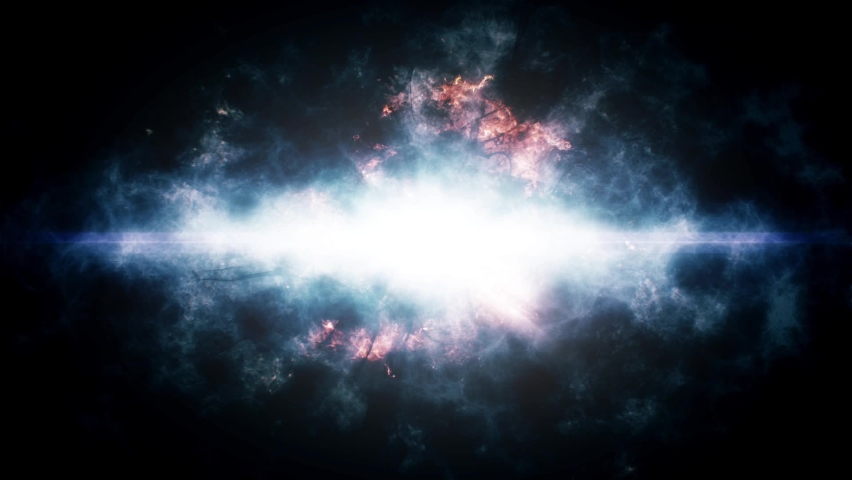 Space explosion, End of the universe, supernova in the cosmos, big bang visual, ghost like energy imagination, nuclear fusion, nuke background | Shutterstock HD Video #1092064021