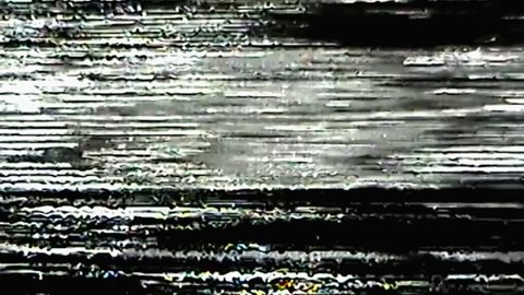 Retro Glitch Analog Noise Texture Vhs Stock Footage Video (100% Royalty ...