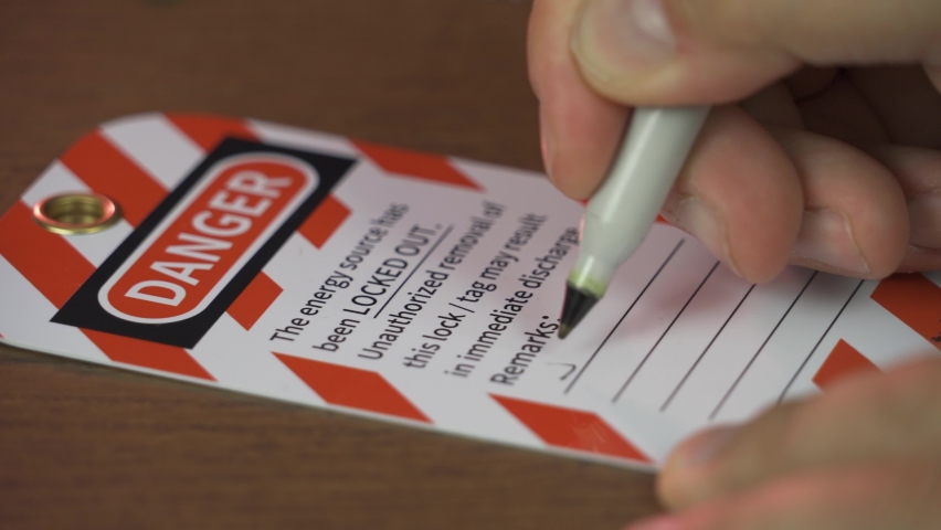 7 Lockout Tagout Stock Video Footage - 4K and HD Video Clips | Shutterstock