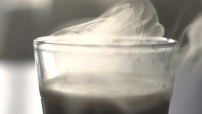 Closeup of hot steam coming from a tea, Indian chai - Powered by Shutterstock - Get 15% off with code: PIKWIZARD15