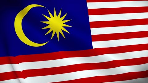 4k National Animated Sign Malaysia Animated Stock Footage Video (100% ...