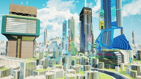 super cool utopia city for metaverse - Powered by Shutterstock - Get 15% off with code: PIKWIZARD15