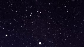 Space Nebula deep blue background. Night starry sky, milky way in beautiful night horizon. The stars are everywhere around. Neon Lights star sky space background. Seamless, looped - Powered by Shutterstock - Get 15% off with code: PIKWIZARD15