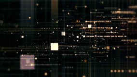 Futuristic abstract de-focus flowing data matrix, meta, metaverse, telemetry and encrypt numbers display with particles simulation in cyber space environment for head up display loop background - Powered by Shutterstock - Get 15% off with code: PIKWIZARD15