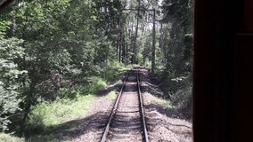 Video record from the historical train between Tabor and Bechyne in the Czech Republic.