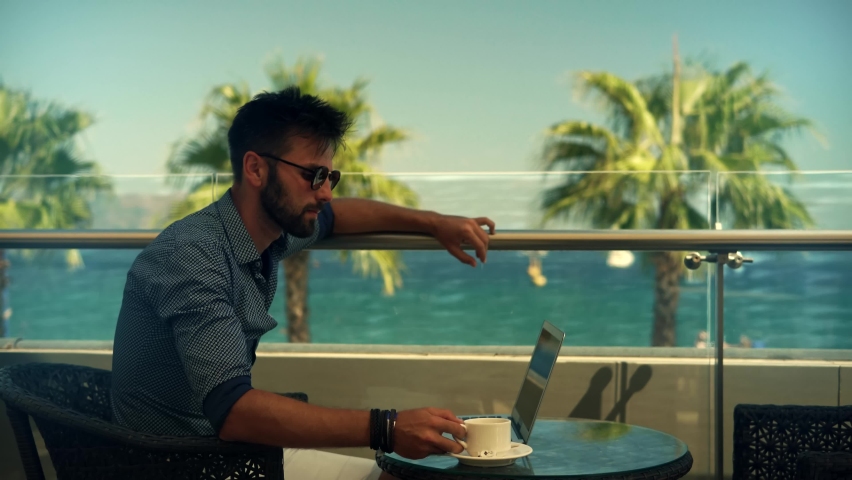 Idyllic Holidays On Turkey All Inclusive Resort .Turquoise Sea On Turkey Vacation Holiday. Perfect Moment For Inspiration. Kemer Bar Cafe Beach. Tourist Positive Harmony Happy Amazing Destination 