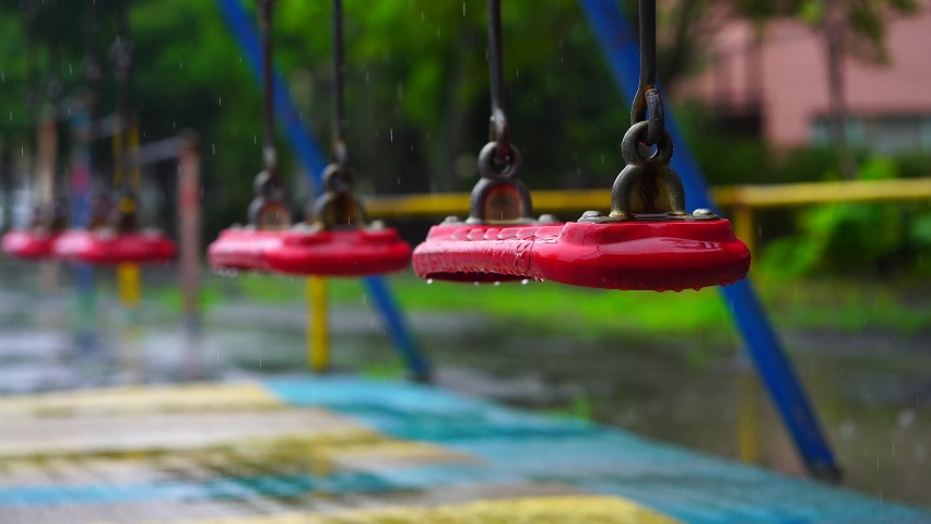 A state of the park where it rains
