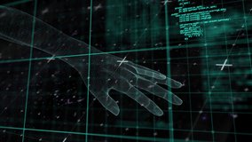 Animation of scope scanning and data processing over human head. Global science, research, digital interface and data processing concept digitally generated video. - Powered by Shutterstock - Get 15% off with code: PIKWIZARD15