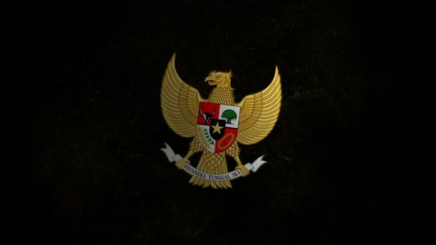 Garuda Pancasila National Emblem Indonesia 3d Stock Footage Video 100 Garuda Pancasila National Emblem Indonesia 3d Stock Footage Video 100