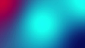 Neon blue and red blurry gradient mesh background. Seamless looped 4K footage 3840x2160