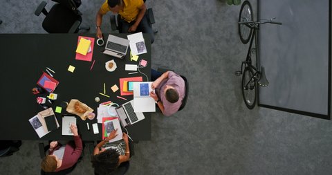 Engineers Brainstorming Ideas Product Above Trendy Stock Footage Video ...