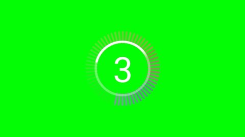 4k Video Countdown Animation Countdown Countdown Stock Footage Video ...