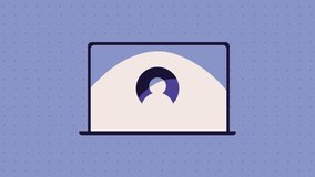 cyber security technology with laptop animation ,4k video animated - Powered by Shutterstock - Get 15% off with code: PIKWIZARD15