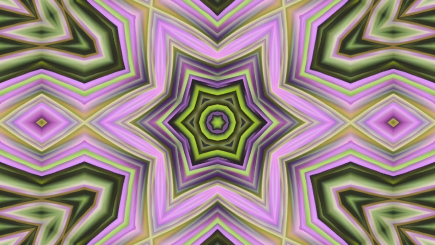 Kaleidoscope mandala pattern circle lower line neon mirror redering geometry background effect abstract texture muelti color spiral, circle marble