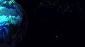 earth sphere circle animation earth motion earth background 