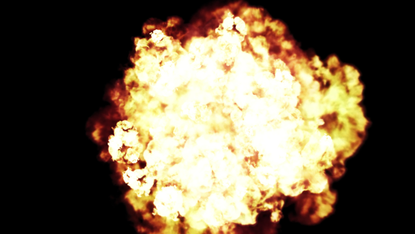 Fast Fire Explosion Transition Wipe Transparent Alpha Channel