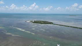 Aerial Video Luxury Vacation Homes On Duck Key Florida Keys Usa