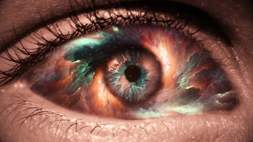 The Eye in the Universe - Loop Abstract Animation Background
