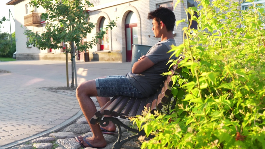 Srilankan youth sad over nation economy crash 