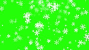 animated smooth snow in green screen. greeting letter xmas video effect with snow - Powered by Shutterstock - Get 15% off with code: PIKWIZARD15