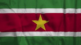 Flag of Suriname. High quality 4K resolution.	
