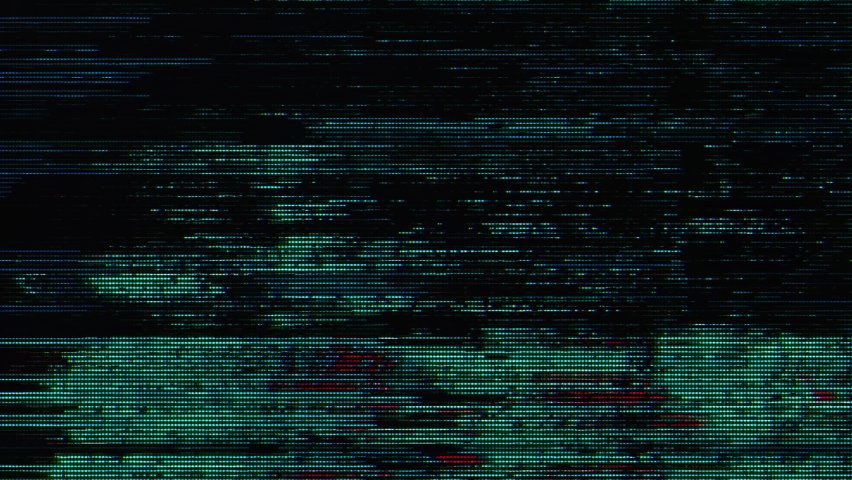 Unique Design Glitch noise static television VFX. Visual video effects stripes background, CRT tv screen no signal glitch effect Royalty-Free Stock Footage #1092774989