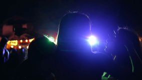 Group of Happy Asian woman having fun celebrating and dancing together at full moon beach party nightlife. Female friends enjoy outdoor lifestyle on summer travel vacation at koh phangan in Thailand - Powered by Shutterstock - Get 15% off with code: PIKWIZARD15
