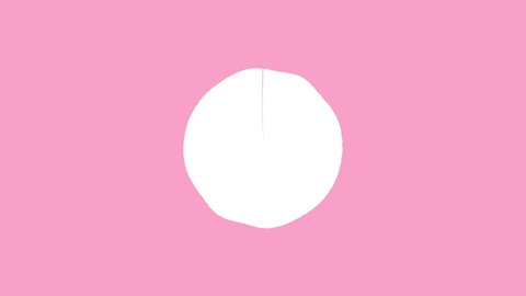 Groovy Hand Drawn 60 Seconds Timer Stock Footage Video 100 Royalty