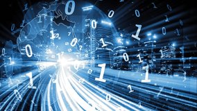 Business data analytic with tacit intelligent software making marketing strategy . Concept of smart digital transformation and technology disruption that changes global trends in new information era . - Powered by Shutterstock - Get 15% off with code: PIKWIZARD15