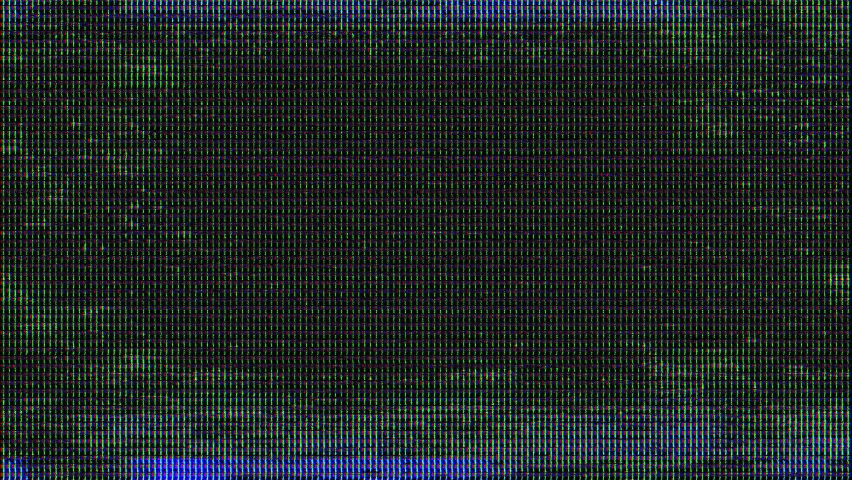 4k Glitch CRT Screen. Television and Monitor Scanline Overlay  Royalty-Free Stock Footage #1092834459