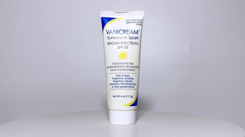vanicream suntan lotion