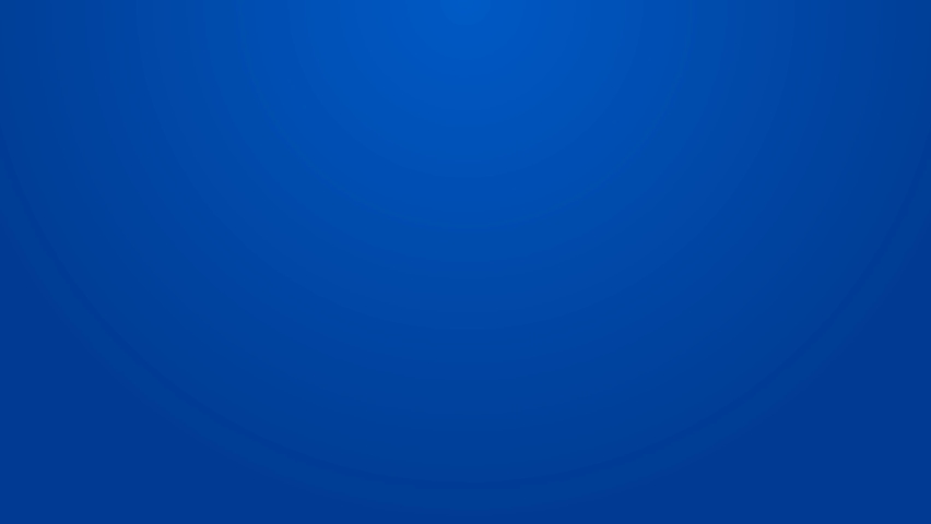 White line Cooking whisk with bowl icon isolated on blue background. Cooking utensil, egg beater. Cutlery sign. Food mix symbol. 4K Video motion graphic animation.