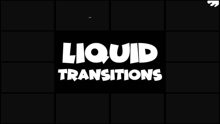 Liquid Transitions Motion Graphics Pack is a colorful package that includes a collection of smooth fluid transitions. 4K resolution  