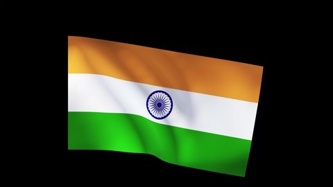 100 India flag transparent Stock Video Footage - 4K and HD Video Clips ...