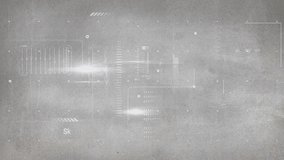 Animation of financial data with graphs scanning, analysis on digital interface. Digital composite, artificial intelligence, telecommunication, cloud computing, development, futuristic, economy. - Powered by Shutterstock - Get 15% off with code: PIKWIZARD15