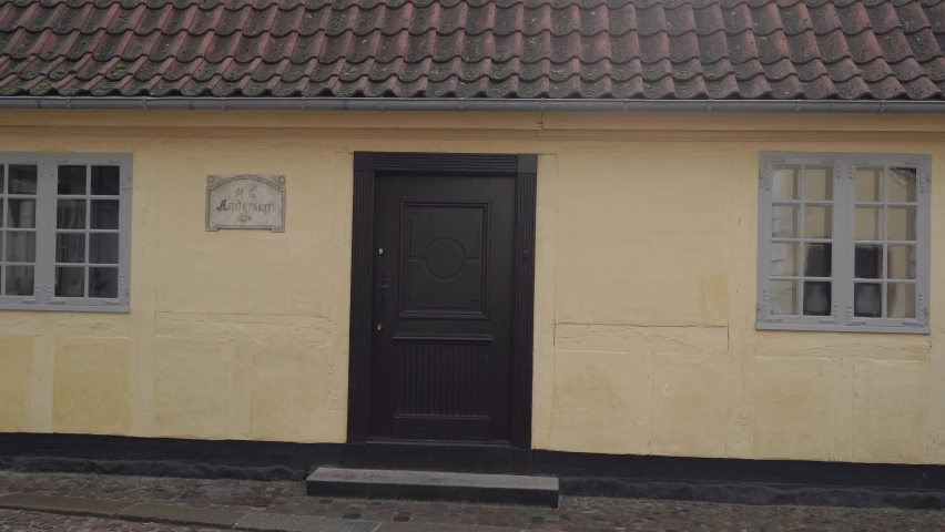 Travel. Home of the fairy tale writer Hans Christian Andersen. Denmark.
