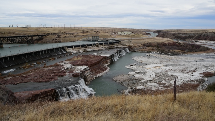 Giant Springs State Park in the city of Great Falls, Montana.
