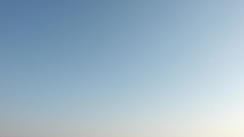UMEDA, OSAKA, JAPAN : Aerial high angle sunset view of CITYSCAPE of OSAKA. View of buildings and street around Osaka and Umeda station. Wide view shot in dusk.