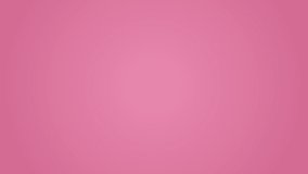Breast Cancer Awareness Month loop animation. High quality ribbon and typographic design