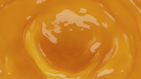 Super slow motion of splashing orange juice. Filmed on high speed cinema camera, 1000fps. - Powered by Shutterstock - Get 15% off with code: PIKWIZARD15