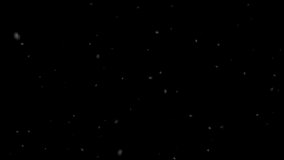 Realistic snowfall overlay, black background - winter, slowly falling snow effect - Powered by Shutterstock - Get 15% off with code: PIKWIZARD15