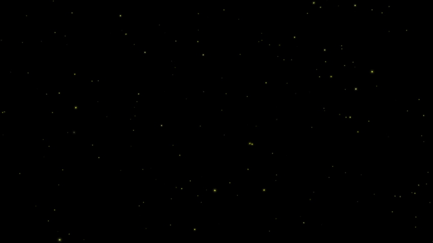 A shot of many fireflies or lightning bugs